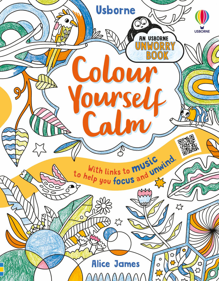 Colour Yourself Calm (Unworry) by Alice James - Paperback cover