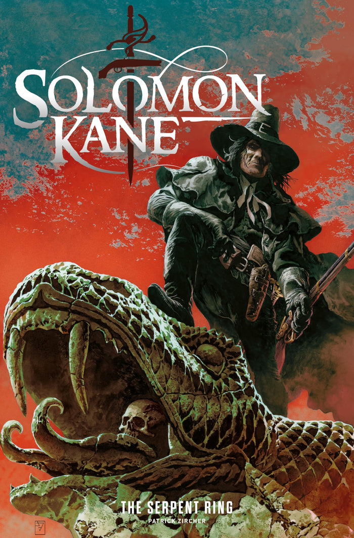 Solomon Kane: The Serpent Ring by Patrick Zircher - Paperback cover