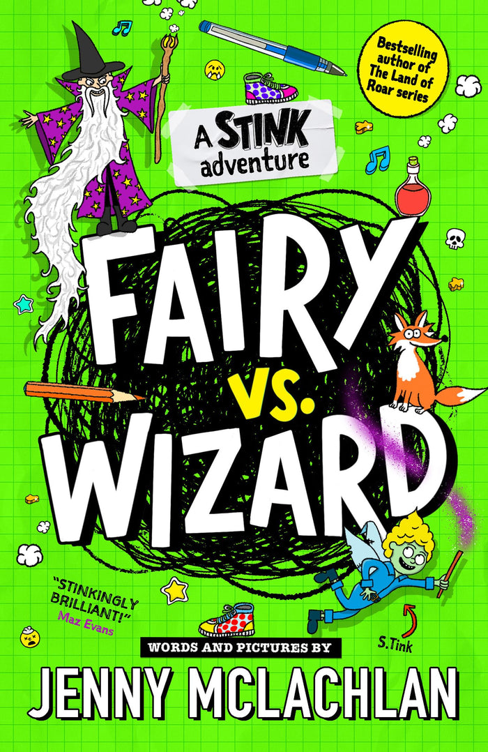 Farshore Stink Fairy vs Wizard A Stink Adventure. by Jenny McLachlan - Paperback cover