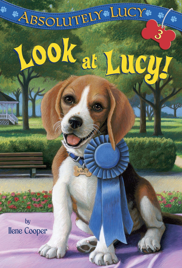 Absolutely Lucy #3: Look at Lucy! by Ilene Cooper - Paperback cover