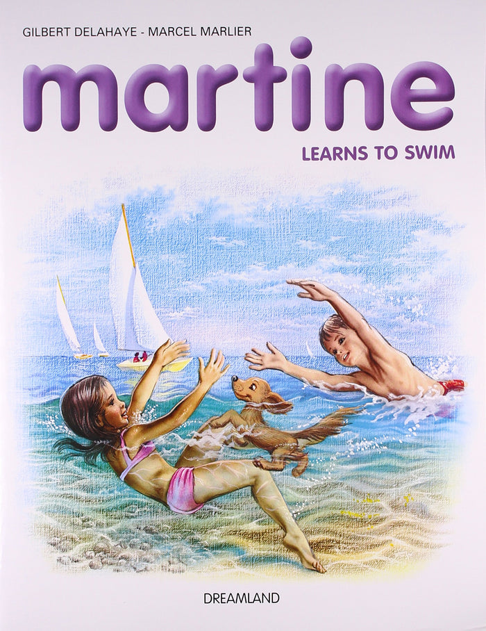 Martine Learns How To Swim by Dreamland Publications - Paperback cover