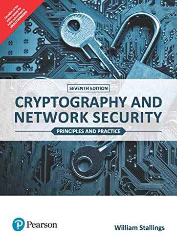 Cryptography and Network Security - Principles and Practice, 7th Edition by William Stallings | Paperback | HMS-9789332585225