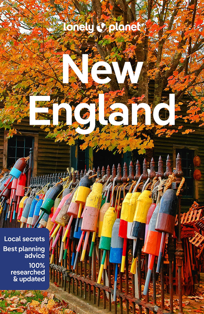 Lonely Planet New England (Travel Guide) by Benedict Walker - Paperback cover