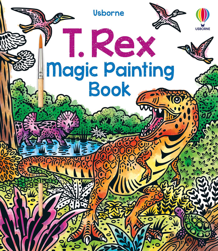 T. Rex Magic Painting Book by Sam Baer - Paperback cover