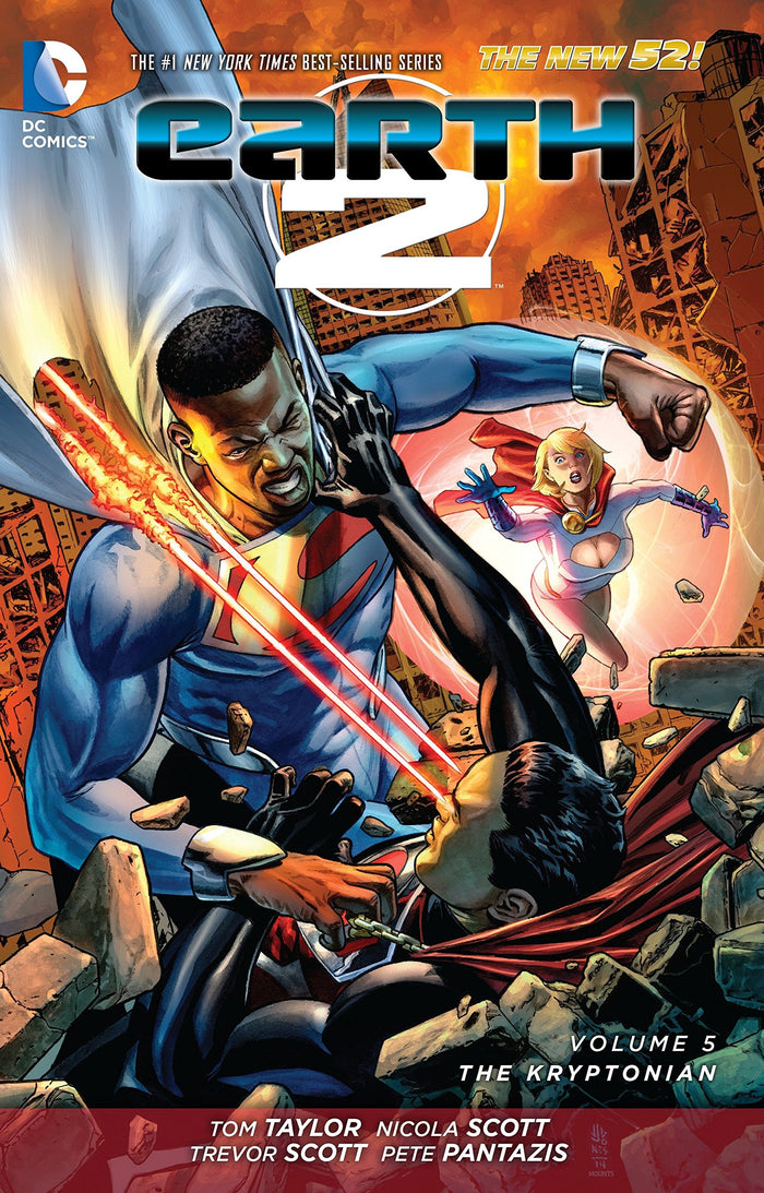 Earth 2 Vol. 5: The Kryptonian (The New 52) by Tom Taylor - Paperback cover