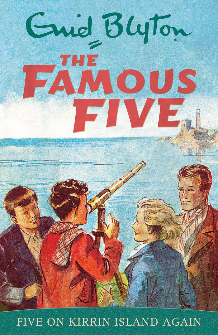 Five on Kirrin Island Again by Enid Blyton - Paperback cover