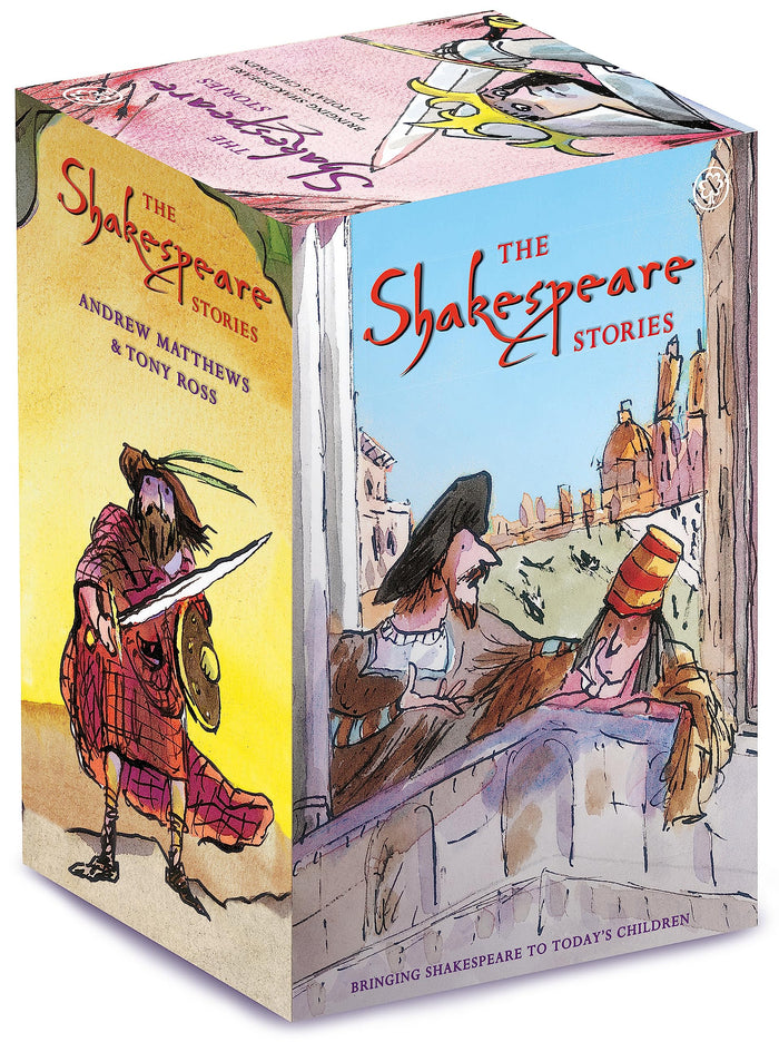 The Shakespeare Stories - 16 Books by Andrew Matthews & Tony Ross - Book cover