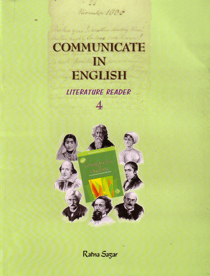 Communicate in English Literature 4 by Ratna Sagar and Ruskin Bond - Paperback cover