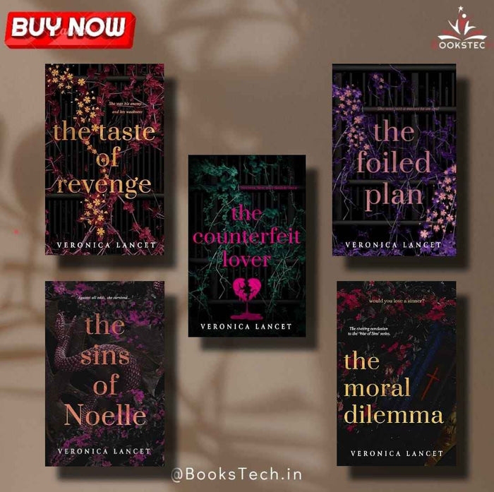 (Combo of 5)The Taste of Revenge+ The Foiled Plan+ The Counterfeit Lover+ The Sins of Noelle+ The Moral Dilemma (War of Sins) (Paperback) by Veronica Lancet