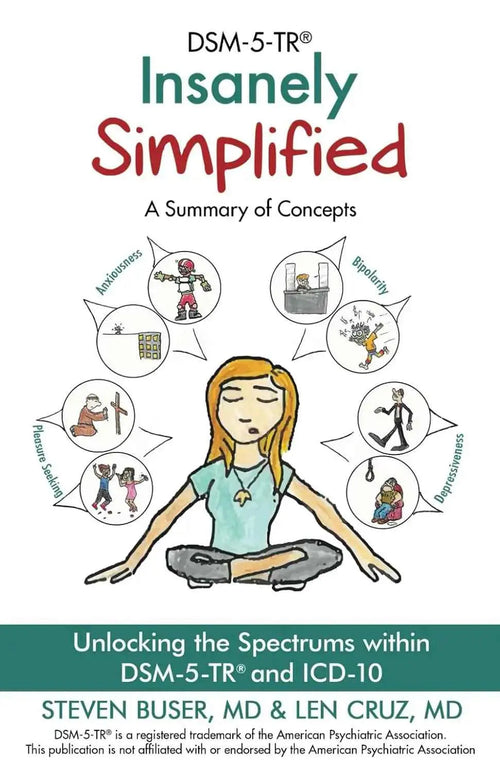 DSM-5-TR Insanely Simplified: Unlocking the Spectrums Within DSM-5-TR and ICD-10