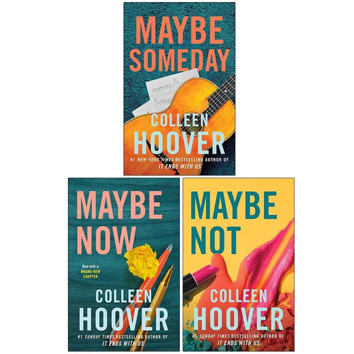 Front cover of Maybe Someday Series by Colleen Hoover 3 Books Collection Set at bulkbookshop.com
