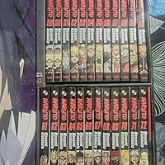 Naruto Box Set 3 (Vol. 49–72) – Final Chapters Manga Collection | paperback