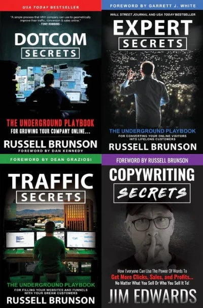 (Combo) Russell Brunson Combo (4 Books Set) Paperback
