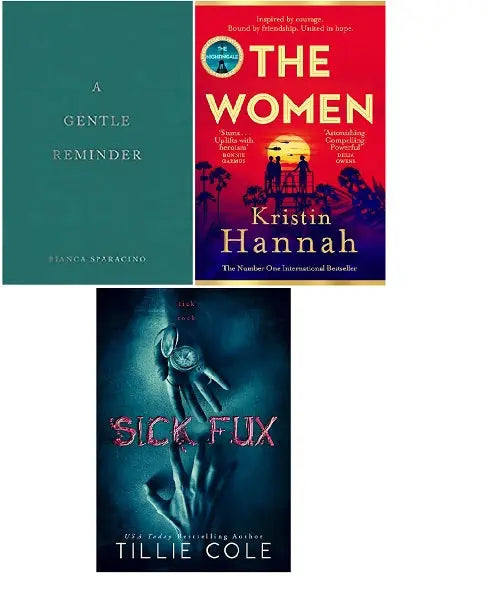 A Gentle Reminder + The Women + Sick Fux 3 books set combo image 1