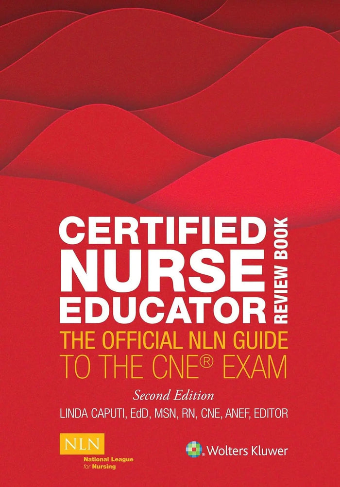 Certified Nurse Educator Review Book Official NLN Guide cover at bulkbookshop.com
