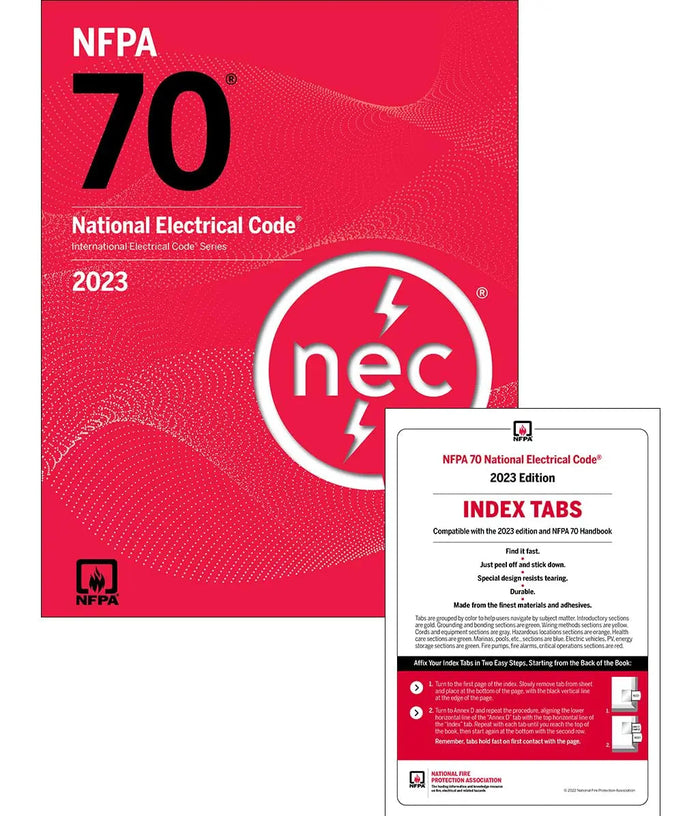 National Electrical Code 2023 Edition with Tabs Paperback - bulkbookshop.com
