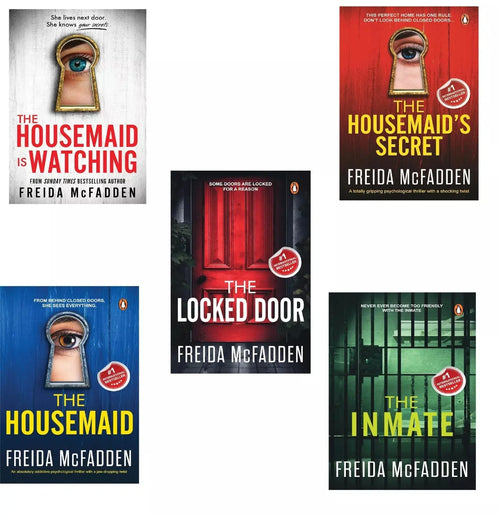 The Housemaid Watching Series 5 Book Collection Set by Freida McFadden : paperback image 1