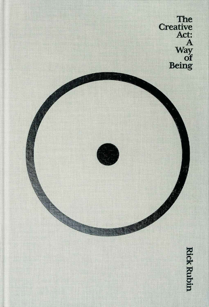 The Creative Act – A Way of Being Rick Rubin (Hardcover)
