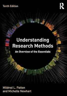 Understanding Research Methods – 10th Ed Mildred L. Patten |9780415790529|