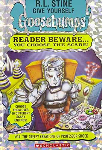GYGB #14 THE CREEPY CREATIONS OF PROFESSOR SHOCK – R.L.STINE [PB] | 9780590847742