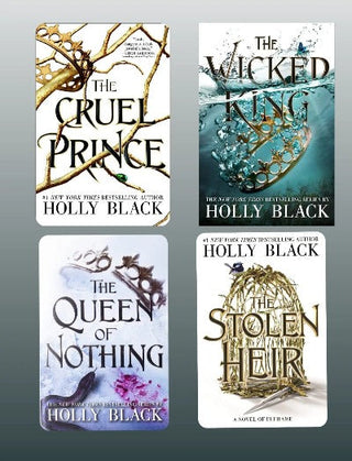 (Combo) The Cruel prince + The Wicked king + The Queen of nothing + Stolen Heir by Holly Black