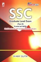 SSC Graduate Lavel Exam (Tier-II) Numerical Ability by Bharat Gupta - Book cover