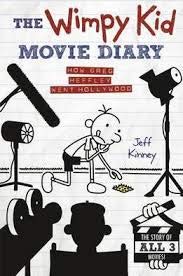 The Wimpy Kid Movie Diary How Greg Heffley Went Hollywood by Jeff Kinney - Paperback cover