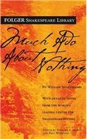 Much ADO about Nothing by William Shakespeare - Paperback cover