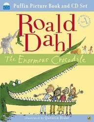 The Enormous Crocodile by Roald Dahl - Book cover