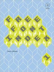 Free Font Index 1 by Hans Lijklema Pepin Press - Paperback cover