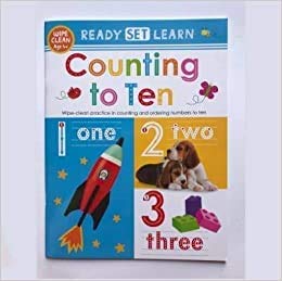 Ready Set Learn Workbooks: Counting To Ten by Dawn Machell - Paperback cover