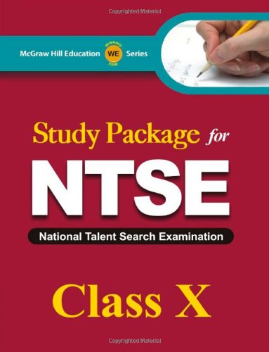 Study Package for NTSE Class X by Tmh - Paperback cover