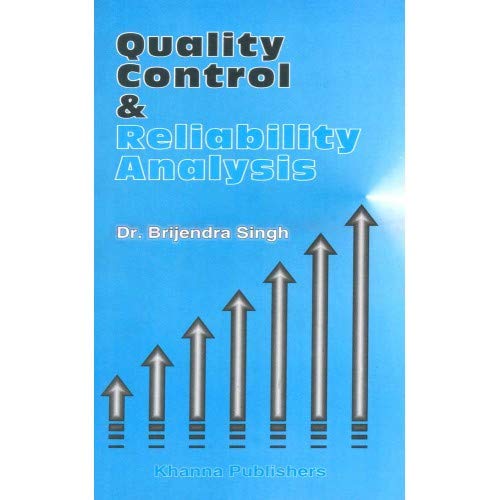 E_Book Quality Control & Reliability Analysis by Dr. Brijendra Singh - Paperback cover