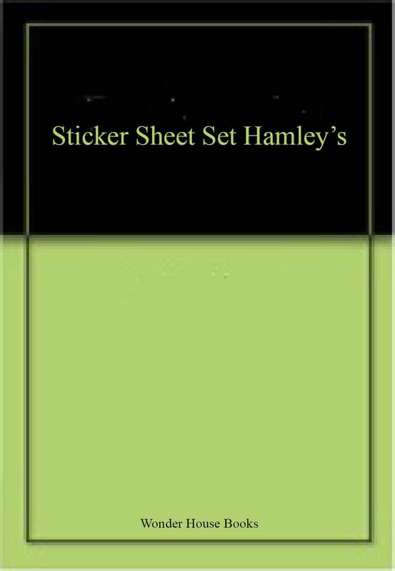 Sticker Sheet Set Hamley's by Wonder House Books - Paperback cover