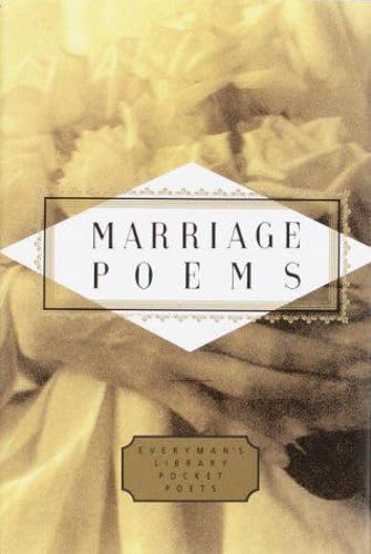Marriage Poems (Everyman's Library Pocket Poets) by John Hollander - Hardcover cover