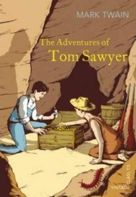 The Adventures of Tom Sawyer by Mark Twain - Paperback cover