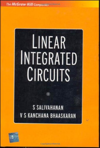 Linear Integrated Circuits by Salivahanan - Paperback cover