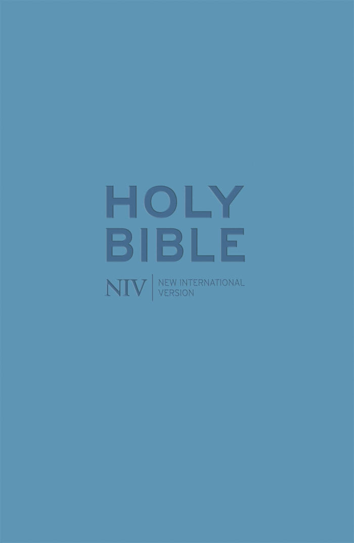 NIV Pocket Cyan Soft-tone Bible with Zip (New International Version) by New International Version - Flexibound cover