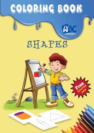 Shapes Coloring books by Biswa Choudhury - Paperback cover