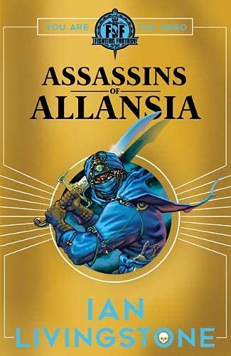 Fighting Fantasy #12: Assassins of Allansia by Ian Livingstone - Paperback cover