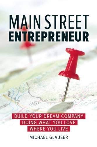 Main Street Entrepreneur by Michael Glauser - Book cover