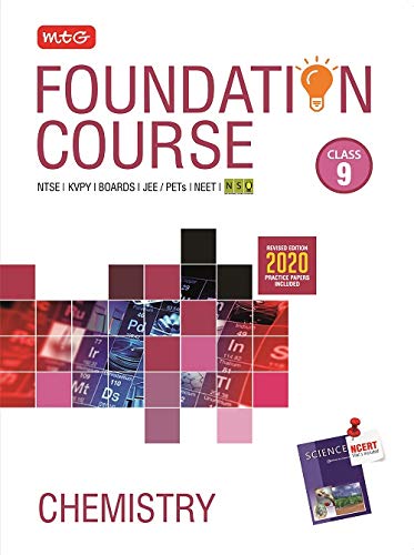 Chemistry Foundation Course for JEE/NEET/Olympiad Class : 9 by MTG Editorial Board - Paperback cover