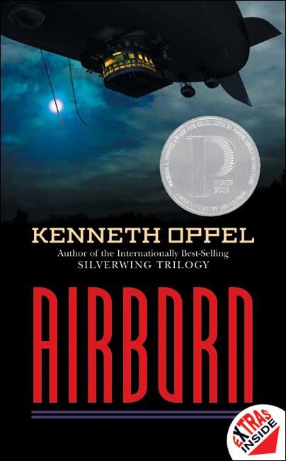 Airborn by Kenneth Oppel - Library Binding cover