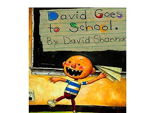 David Goes To School (No Series) by David Shannon - Paperback cover