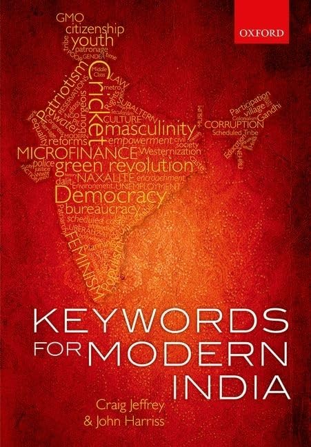 Keywords for Modern India by Craig Jeffrey - Paperback cover