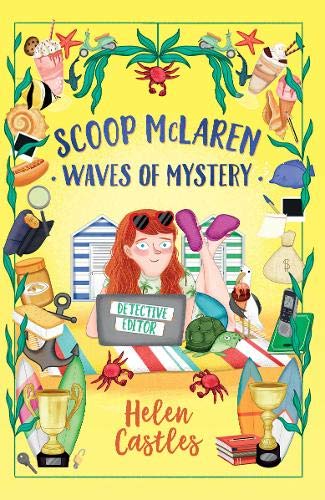 Scoop McLaren Waves Of Mystery by Helen Castles - Paperback cover