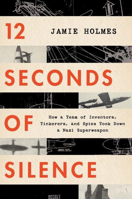 12 Seconds Of Silence by Jamie Holmes - Paperback cover
