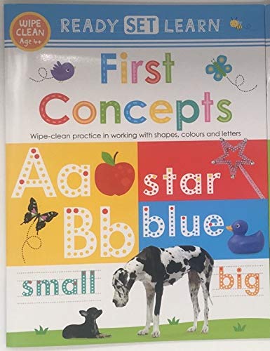 Ready Set Learn Workbooks: First Concepts by Dawn Machell - Book cover