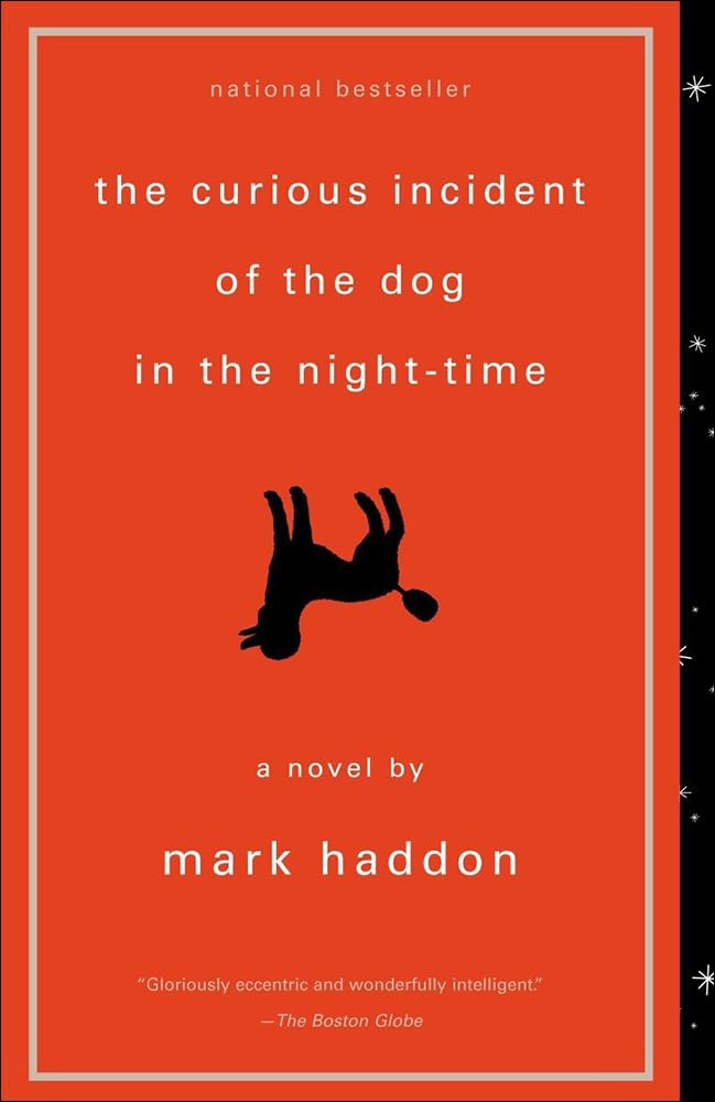 The Curious Incident of the Dog in the Night-Time (Vintage Contemporaries) by Mark Haddon - Library Binding cover