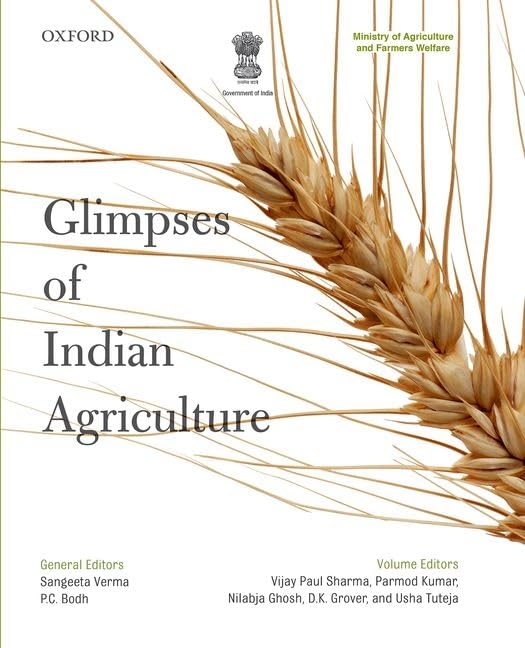 Glimpses of Indian Agriculture by Sangeeta Verma - Paperback cover